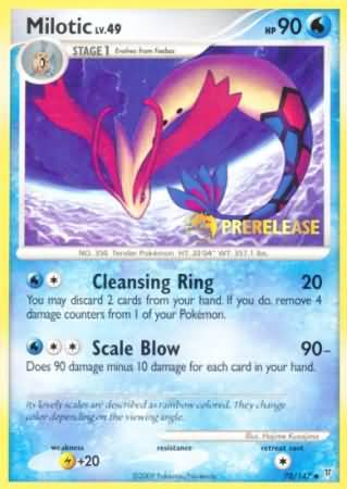 Milotic (70/147) (Prerelease Promo) [Nintendo: Black Star Promos] | Galaxy Games LLC