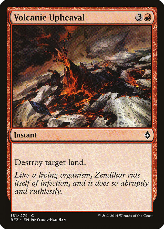 Volcanic Upheaval [Battle for Zendikar] | Galaxy Games LLC