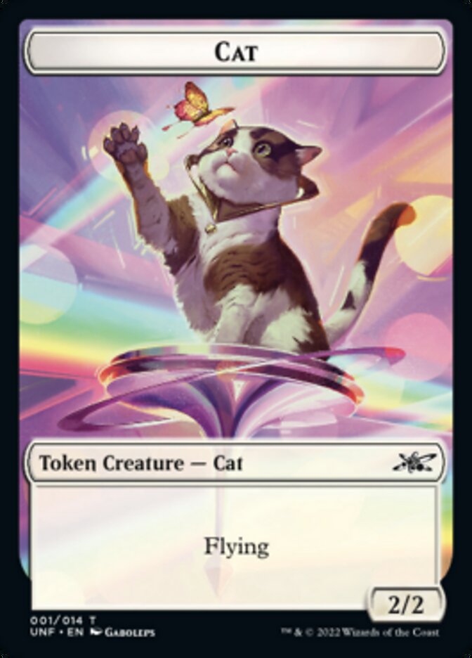 Cat Token [Unfinity Tokens] | Galaxy Games LLC