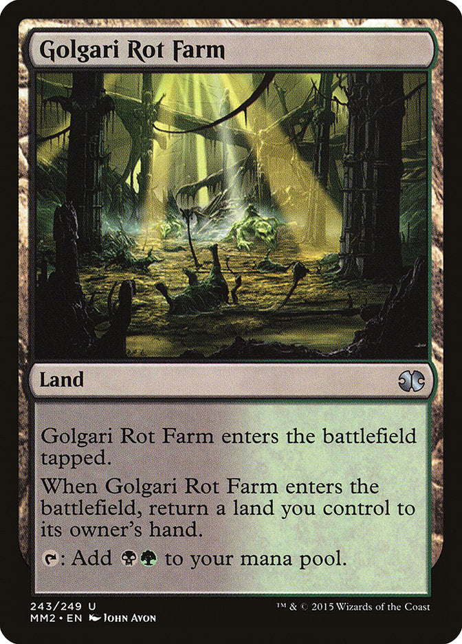 Golgari Rot Farm [Modern Masters 2015] | Galaxy Games LLC