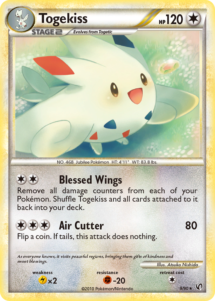 Togekiss (9/90) [HeartGold & SoulSilver: Undaunted] | Galaxy Games LLC