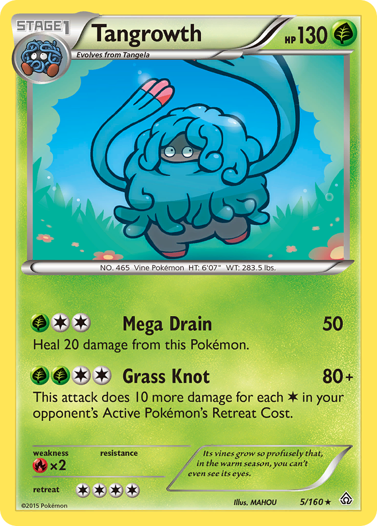 Tangrowth (5/160) [XY: Primal Clash] | Galaxy Games LLC