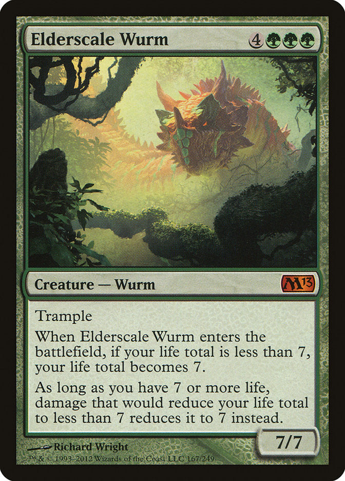 Elderscale Wurm [Magic 2013] | Galaxy Games LLC