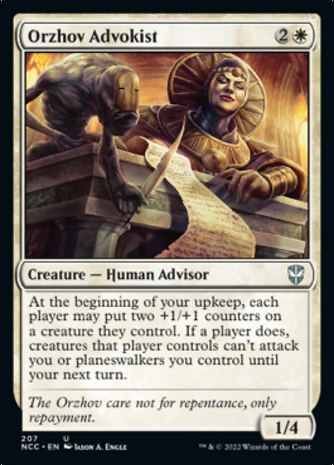 Orzhov Advokist [Streets of New Capenna Commander] | Galaxy Games LLC