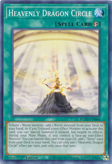 Heavenly Dragon Circle [ROTD-EN066] Common | Galaxy Games LLC