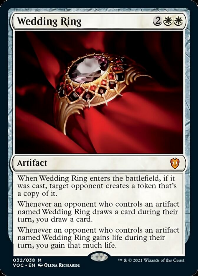 Wedding Ring [Innistrad: Crimson Vow Commander] | Galaxy Games LLC