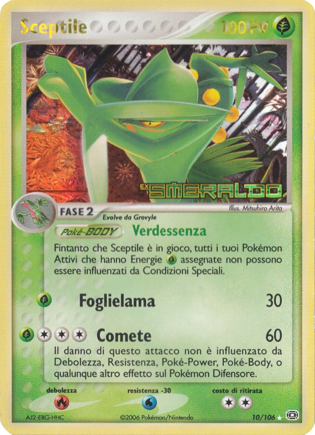 Sceptile (10/106) (Stamped) [EX: Emerald] | Galaxy Games LLC