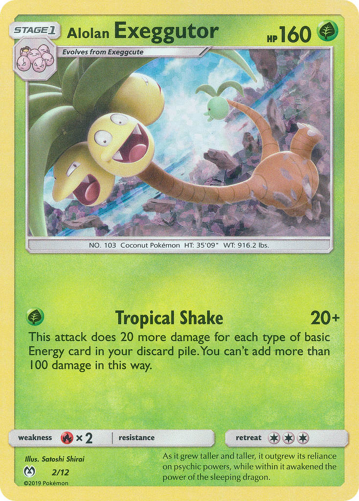 Alolan Exeggutor (2/12) [McDonald's Promos: 2019 Collection] | Galaxy Games LLC