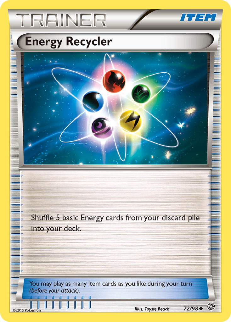 Energy Recycler (72/98) [XY: Ancient Origins] | Galaxy Games LLC