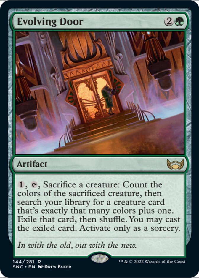 Evolving Door [Streets of New Capenna] | Galaxy Games LLC