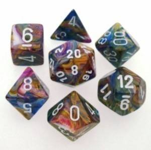Chessex: Polyhedral Festive™ Dice sets | Galaxy Games LLC