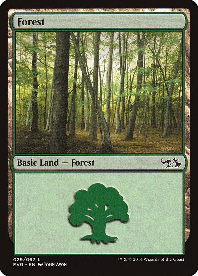 Forest (29) (Elves vs. Goblins) [Duel Decks Anthology] | Galaxy Games LLC