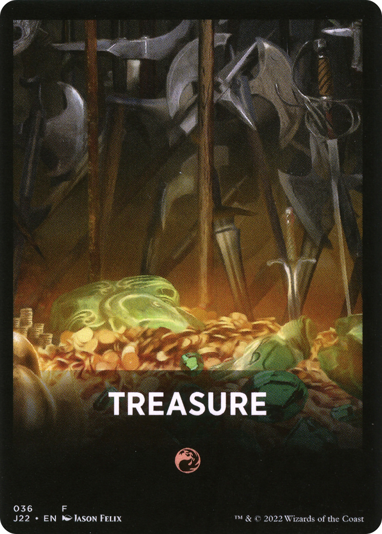 Treasure Theme Card [Jumpstart 2022 Front Cards] | Galaxy Games LLC