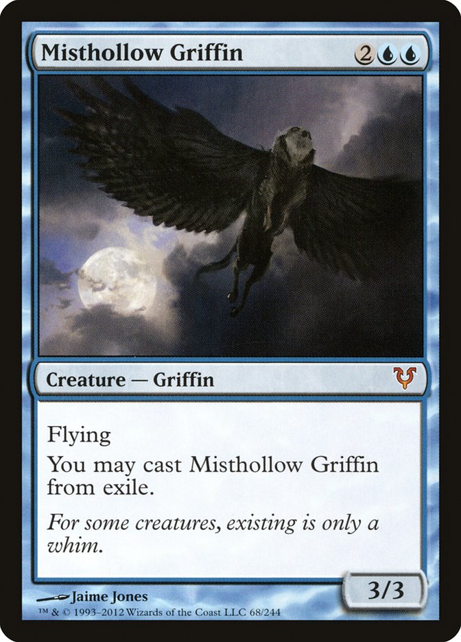 Misthollow Griffin [Avacyn Restored] | Galaxy Games LLC