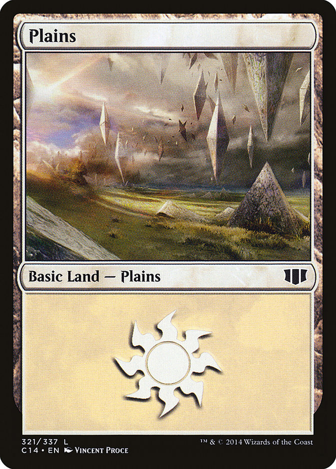 Plains (321) [Commander 2014] | Galaxy Games LLC