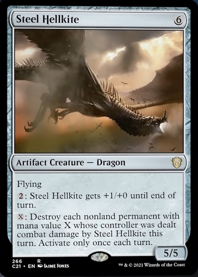 Steel Hellkite [Commander 2021] | Galaxy Games LLC