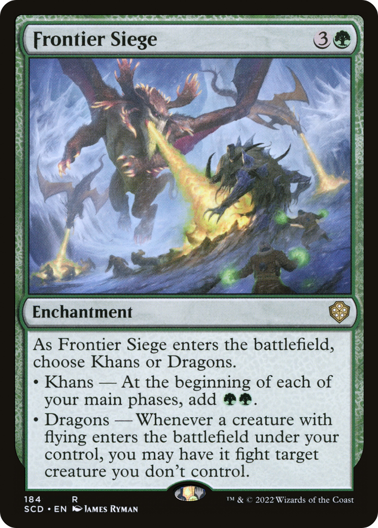 Frontier Siege [Starter Commander Decks] | Galaxy Games LLC