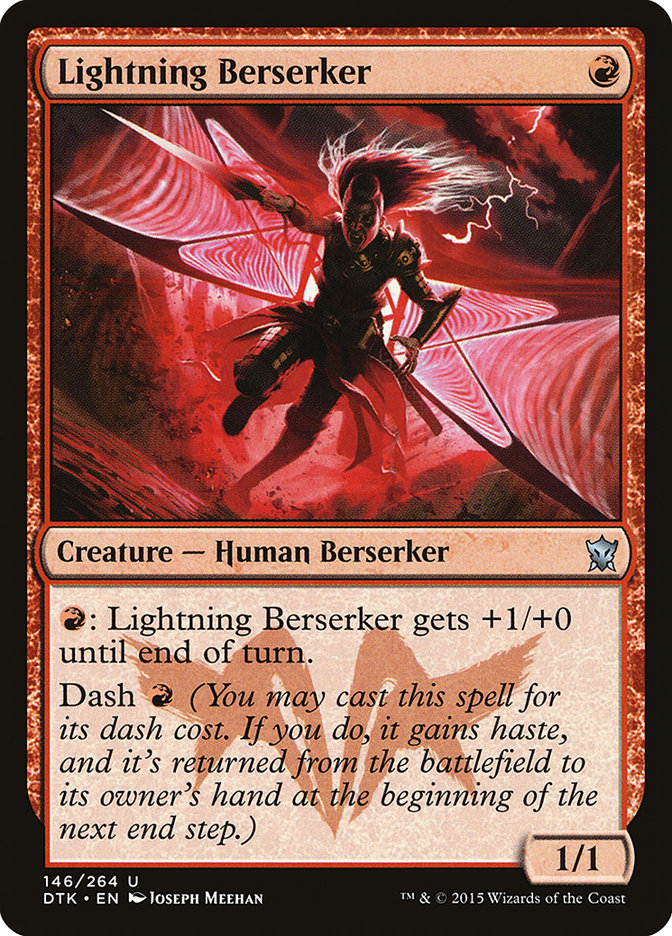 Lightning Berserker [Dragons of Tarkir] | Galaxy Games LLC