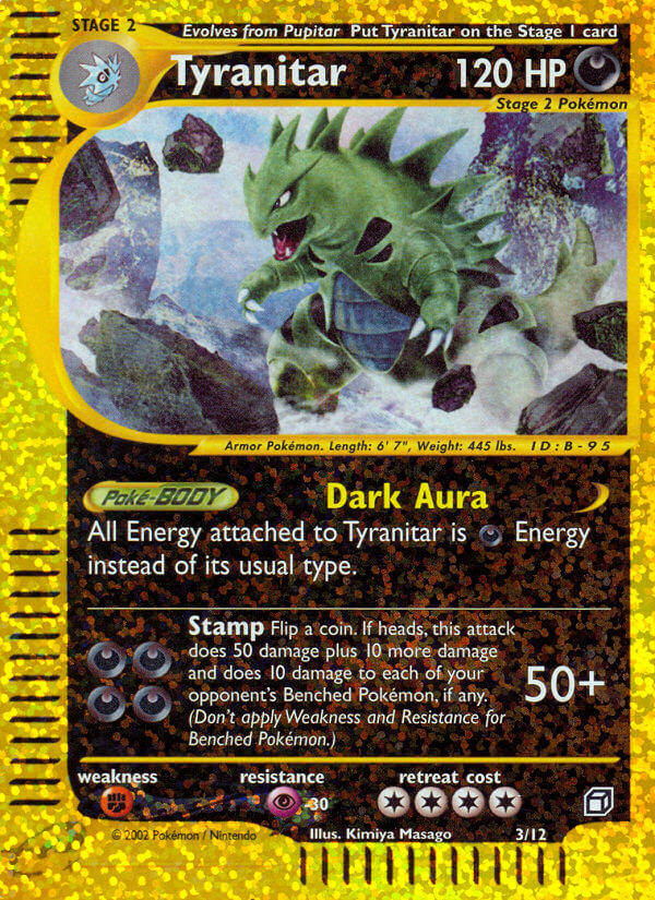 Tyranitar (3/12) [Box Topper] | Galaxy Games LLC