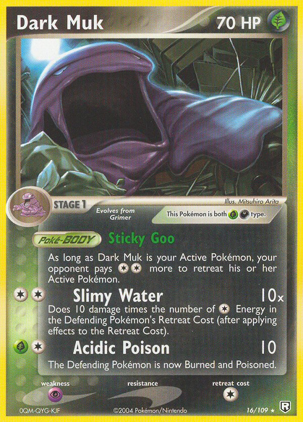 Dark Muk (16/109) [EX: Team Rocket Returns] | Galaxy Games LLC