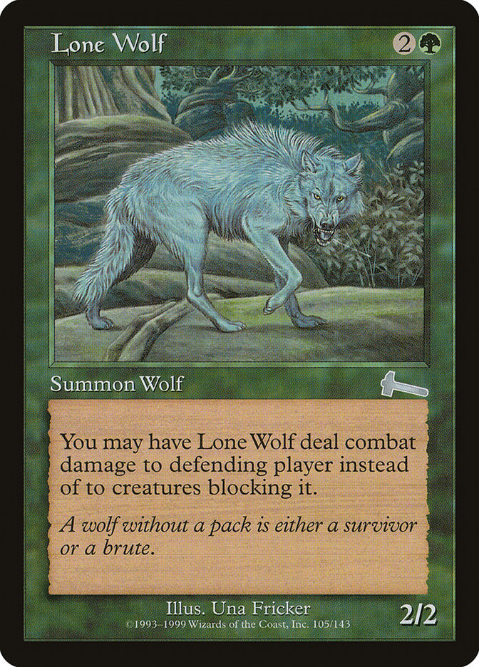 Lone Wolf [Urza's Legacy] | Galaxy Games LLC