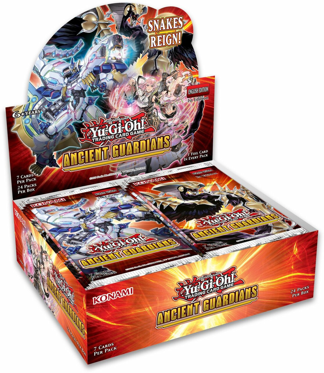 Ancient Guardians [UK Version] - Booster Box (1st Edition) | Galaxy Games LLC