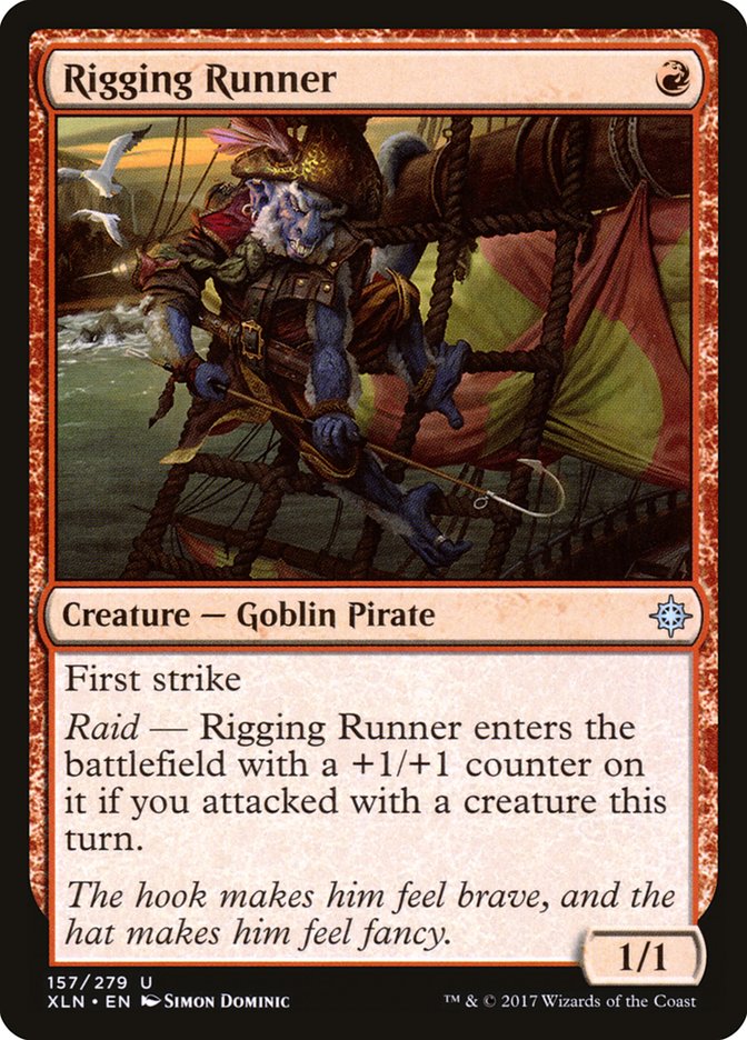 Rigging Runner [Ixalan] | Galaxy Games LLC