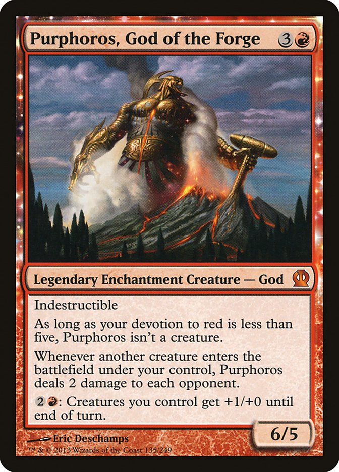 Purphoros, God of the Forge [Theros] | Galaxy Games LLC