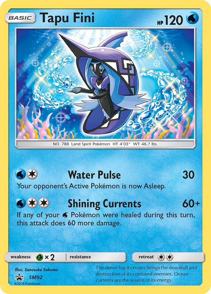 Tapu Fini (SM92) [Sun & Moon: Black Star Promos] | Galaxy Games LLC