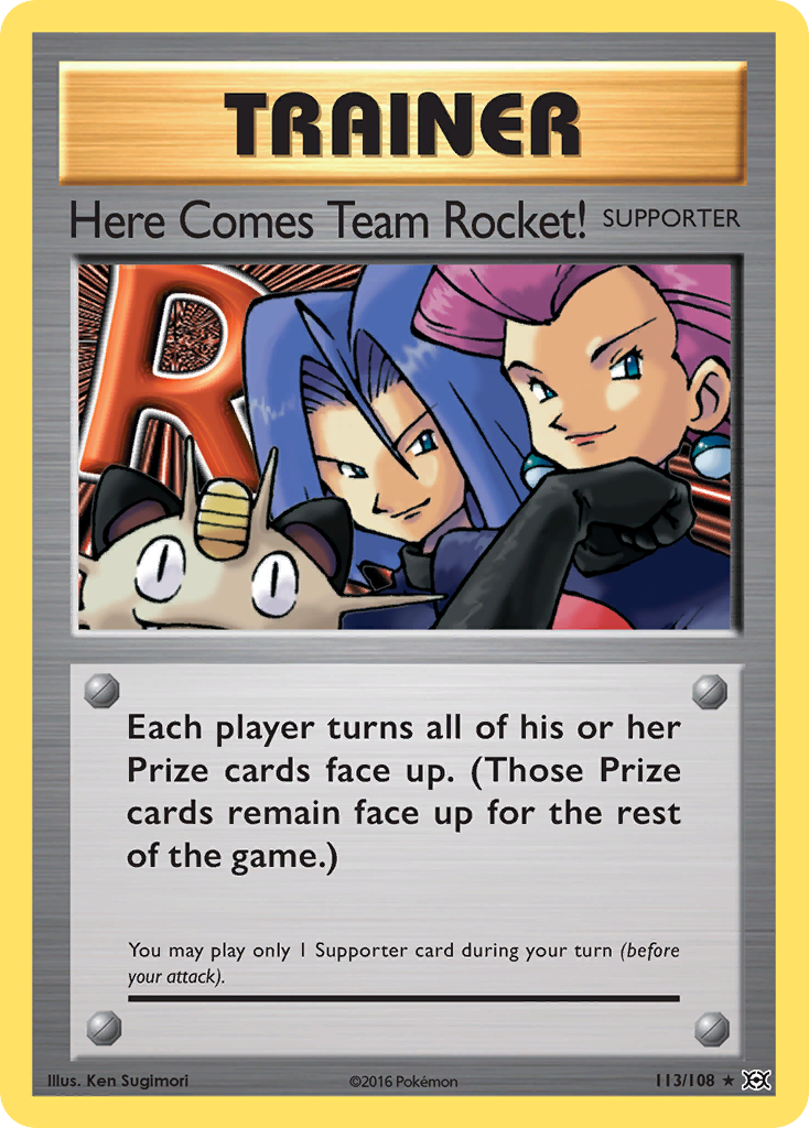 Here Comes Team Rocket! (113/108) [XY: Evolutions] | Galaxy Games LLC