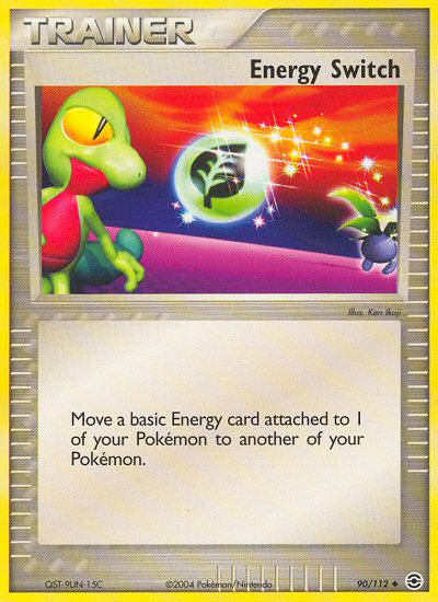 Energy Switch (90/112) [EX: FireRed & LeafGreen] | Galaxy Games LLC