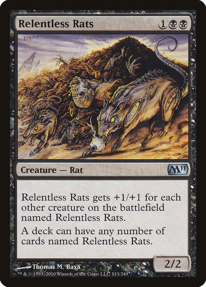 Relentless Rats [Magic 2011] | Galaxy Games LLC