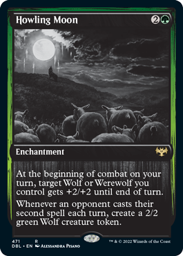 Howling Moon [Innistrad: Double Feature] | Galaxy Games LLC