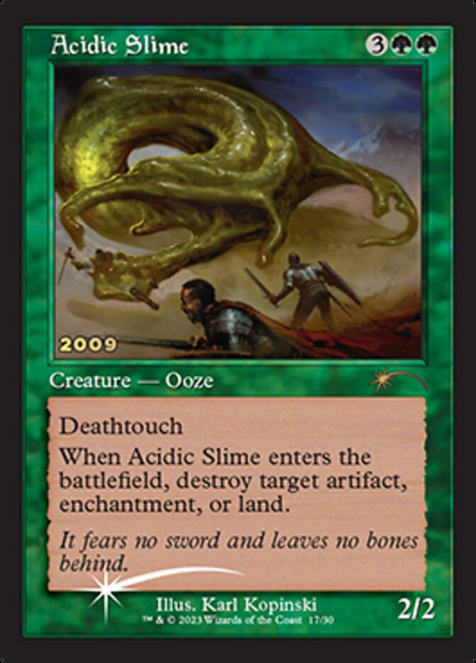 Acidic Slime [30th Anniversary Promos] | Galaxy Games LLC