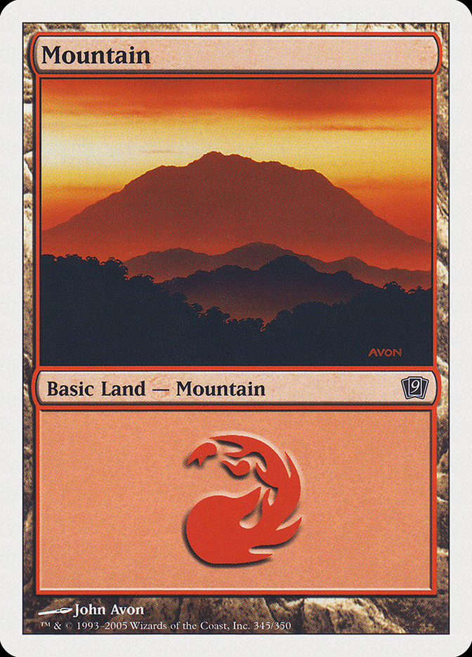 Mountain (345) [Ninth Edition] | Galaxy Games LLC