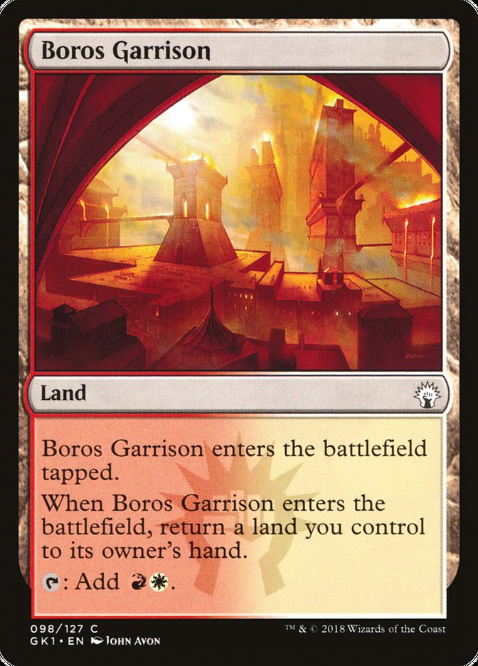 Boros Garrison [Guilds of Ravnica Guild Kit] | Galaxy Games LLC