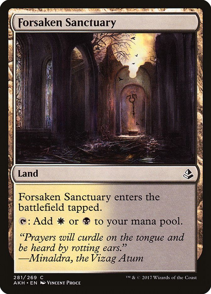 Forsaken Sanctuary [Amonkhet] | Galaxy Games LLC