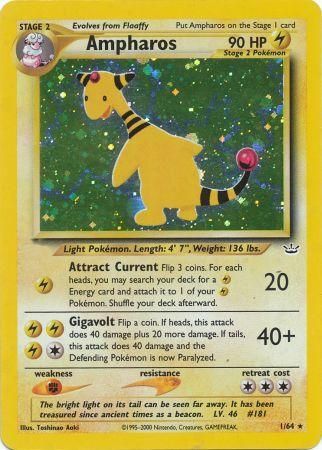 Ampharos (1/64) [Neo Revelation Unlimited] | Galaxy Games LLC