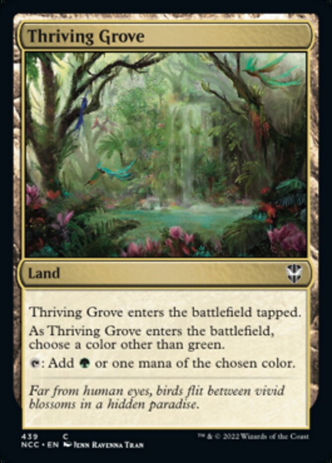 Thriving Grove [Streets of New Capenna Commander] | Galaxy Games LLC