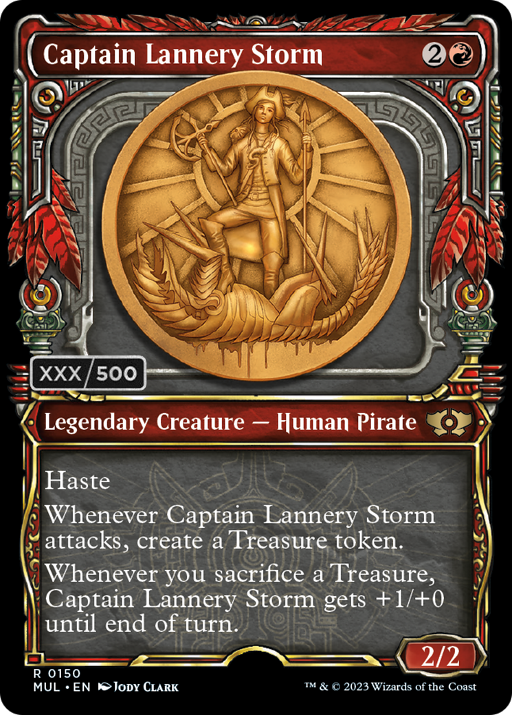 Captain Lannery Storm (Serialized) [Multiverse Legends] | Galaxy Games LLC