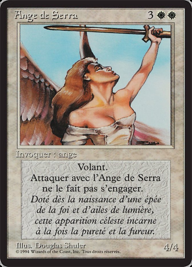 Serra Angel [Foreign Black Border] | Galaxy Games LLC