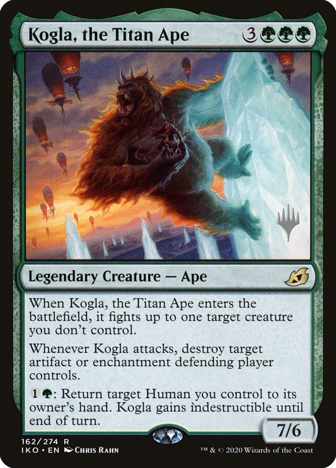 Kogla, the Titan Ape (Promo Pack) [Ikoria: Lair of Behemoths Promos] | Galaxy Games LLC