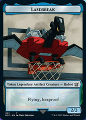 Powerstone // Laserbeak Double-Sided Token [The Brothers' War Tokens] | Galaxy Games LLC