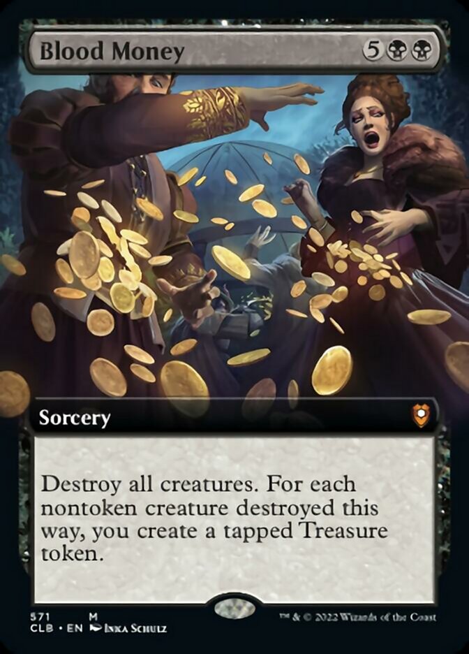 Blood Money (Extended Art) [Commander Legends: Battle for Baldur's Gate] | Galaxy Games LLC