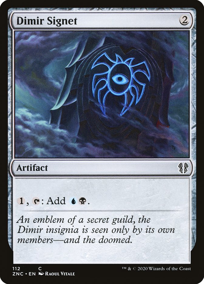 Dimir Signet [Zendikar Rising Commander] | Galaxy Games LLC