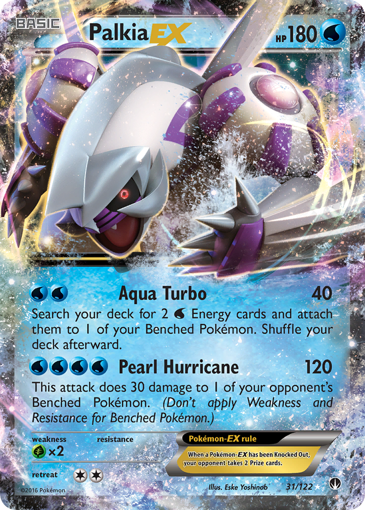 Palkia EX (31/122) [XY: BREAKpoint] | Galaxy Games LLC