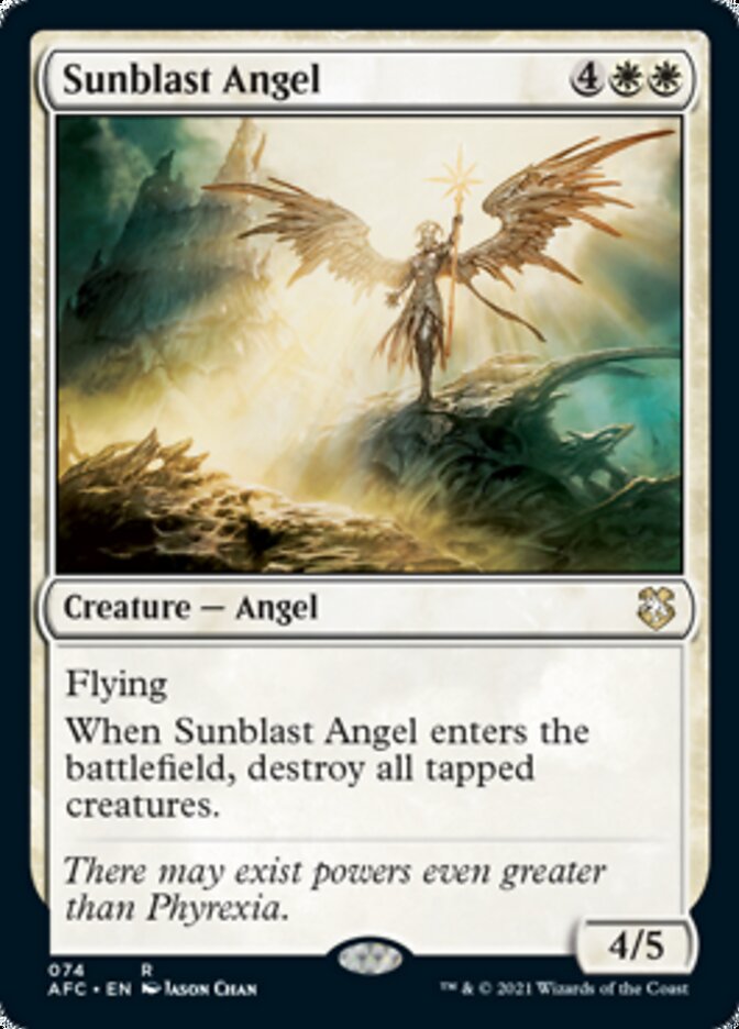 Sunblast Angel [Dungeons & Dragons: Adventures in the Forgotten Realms Commander] | Galaxy Games LLC