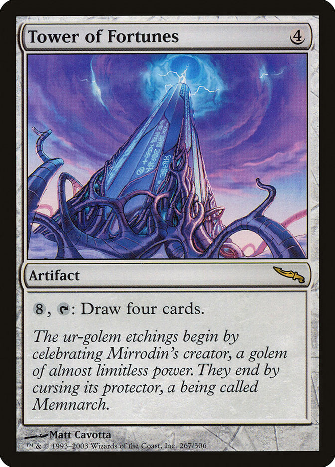 Tower of Fortunes [Mirrodin] | Galaxy Games LLC