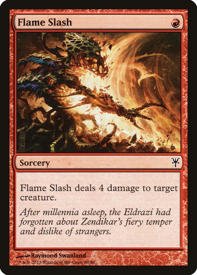 Flame Slash [Duel Decks: Sorin vs. Tibalt] | Galaxy Games LLC