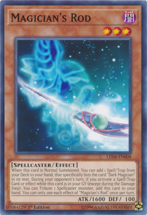 Magician's Rod [LED6-EN008] Common | Galaxy Games LLC